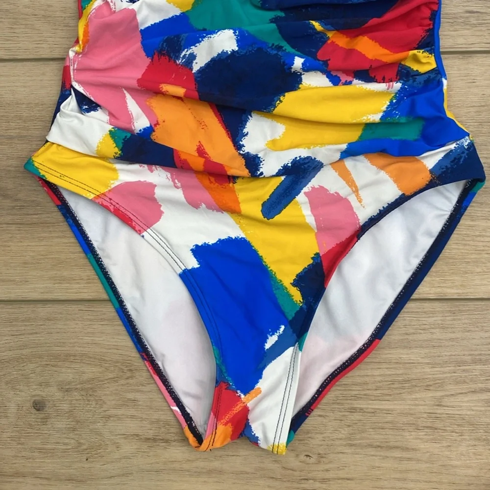 Nautica‎ Ruched One Piece Swimsuit